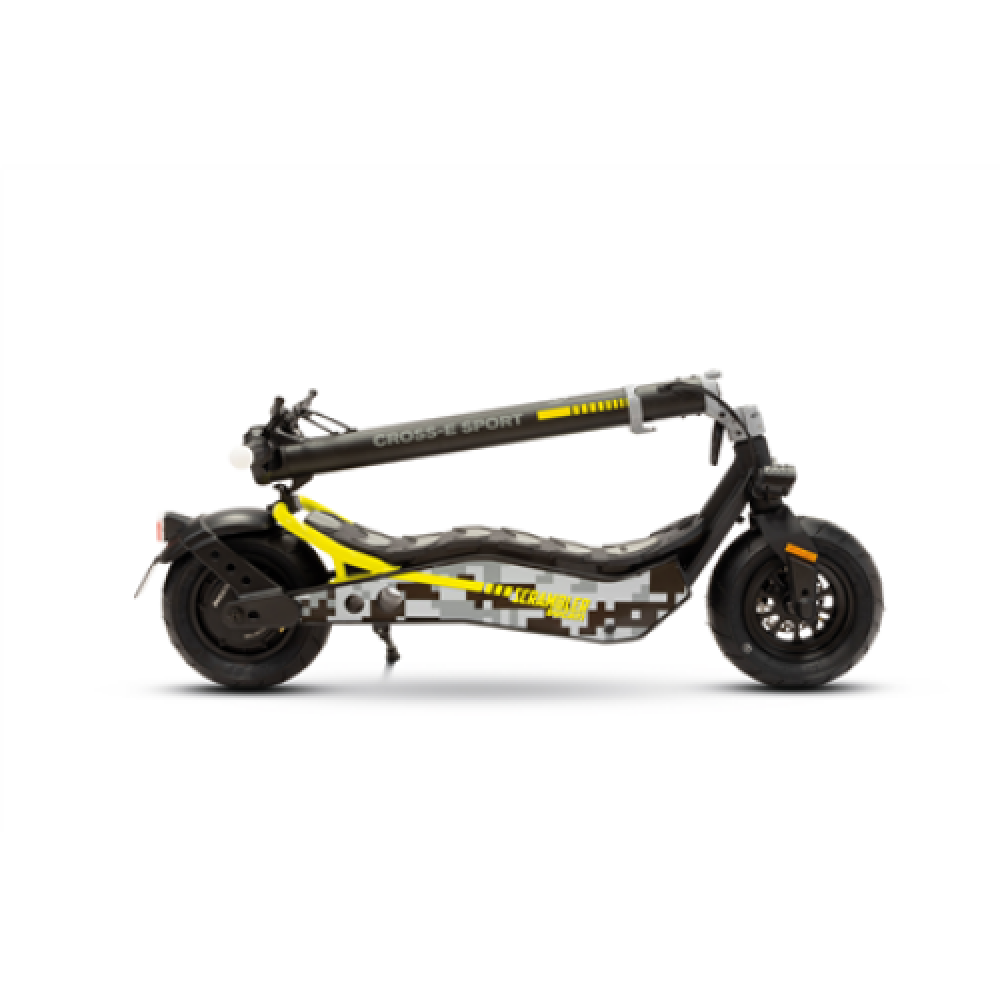 Ducati branded Scrambler Electric Scooter Cross-E Sport 350 W 6.5 25 km/h Black/Yellow