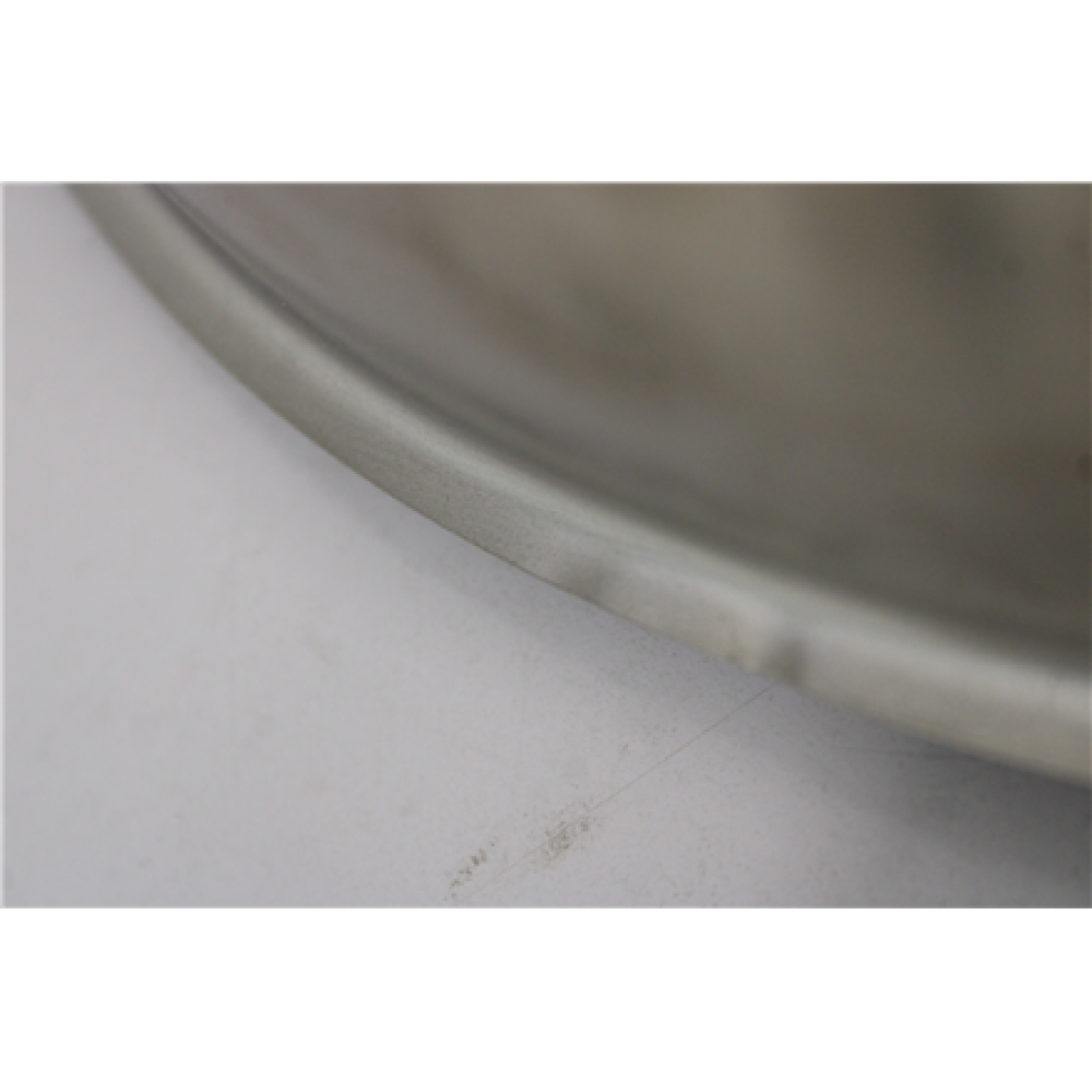 SALE OUT. PAN FRYING FF 28M CERAMIC COATED 1072312 , Fiskars BENT SIDES, CHIPPED ENAMEL, SCRATCHED