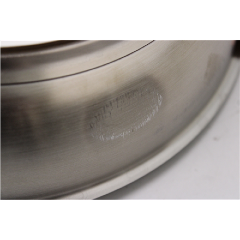 SALE OUT. PAN FRYING FF 28M CERAMIC COATED 1072312 , Fiskars BENT SIDES, CHIPPED ENAMEL, SCRATCHED