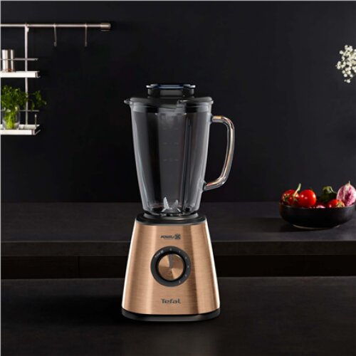 TEFAL , Blender , BlendForce BL439G10 , Tabletop , 800 W , Jar material Glass , Jar capacity 1.75 L , Ice crushing , Copper