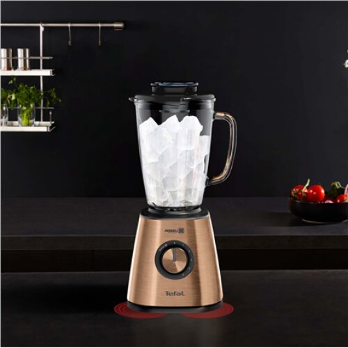 TEFAL , Blender , BlendForce BL439G10 , Tabletop , 800 W , Jar material Glass , Jar capacity 1.75 L , Ice crushing , Copper