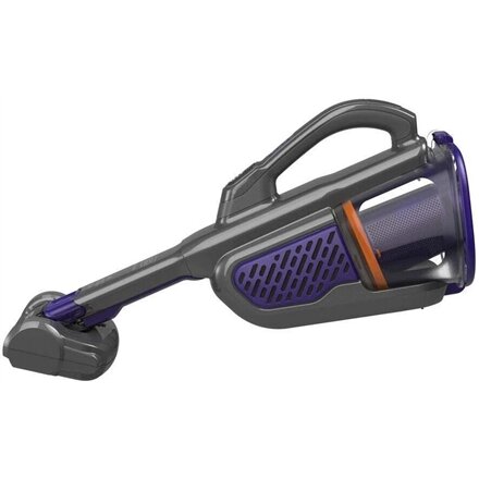 BLACK & DECKER Vacuum Cleaner , BHHV520BFP-QW , Cordless operating , 18 V , Black/Purple