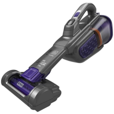 BLACK & DECKER Vacuum Cleaner , BHHV520BFP-QW , Cordless operating , 18 V , Black/Purple