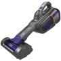 BLACK & DECKER Vacuum Cleaner , BHHV520BFP-QW , Cordless operating , 18 V , Black/Purple