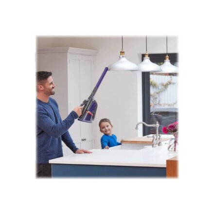 BLACK & DECKER Vacuum Cleaner , BHHV520BFP-QW , Cordless operating , 18 V , Black/Purple