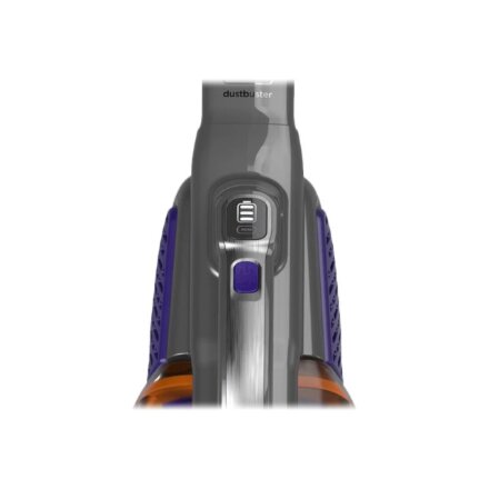 BLACK & DECKER Vacuum Cleaner , BHHV520BFP-QW , Cordless operating , 18 V , Black/Purple