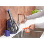 BLACK & DECKER Vacuum Cleaner , BHHV520BFP-QW , Cordless operating , 18 V , Black/Purple