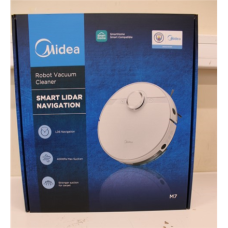 SALE OUT. , Midea , Robotic Vacuum Cleaner , M7 , Wet&Dry , Operating time (max) 180 min , Lithium Ion , 5200 mAh , 4000 Pa , White , CRACKED BRUSH COVER