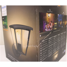 SALE OUT. Philips Hue Inara Outdoor wall light , E27 , 7 W , Warm white , DAMAGED PACKAGING