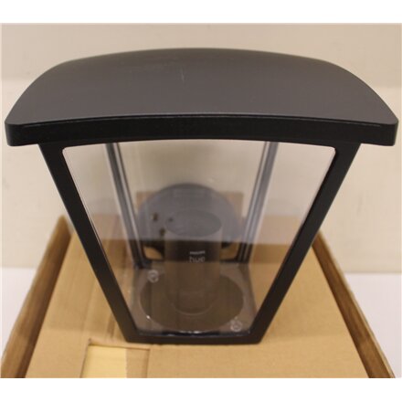 SALE OUT. Philips Hue Inara Outdoor wall light , E27 , 7 W , Warm white , DAMAGED PACKAGING