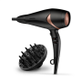 BABYLISS Hair Dryer D566E 2200 W Number of temperature settings 2 Ionic function Diffuser nozzle Black/Bronze