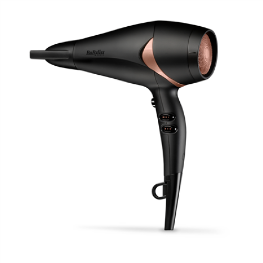 BABYLISS Hair Dryer D566E 2200 W Number of temperature settings 2 Ionic function Diffuser nozzle Black/Bronze