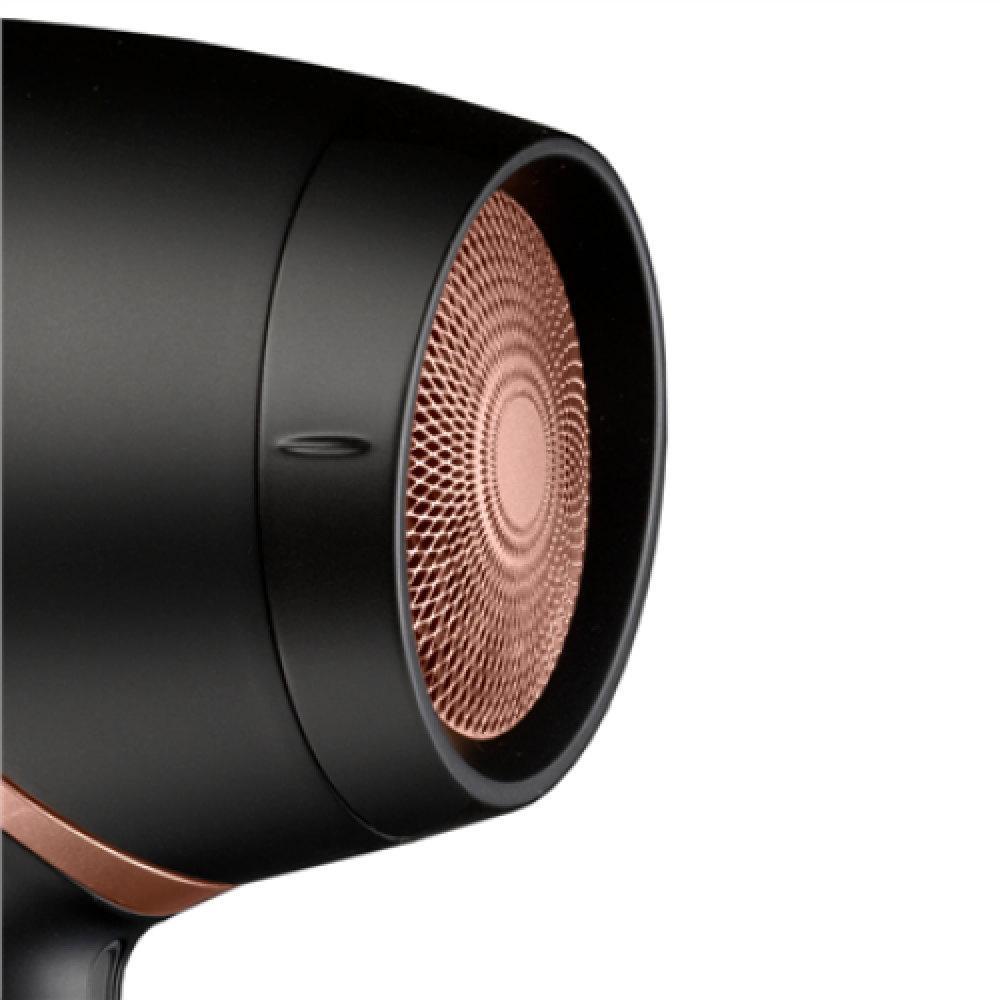BABYLISS Hair Dryer D566E 2200 W Number of temperature settings 2 Ionic function Diffuser nozzle Black/Bronze