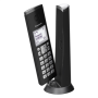 Panasonic , Cordless , KX-TGK210FXB , Built-in display , Caller ID , Black , Conference call , Speakerphone , Wireless connection