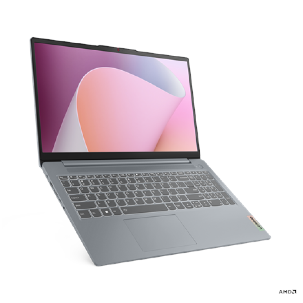 Lenovo IdeaPad Slim 3 15ABR8 , Arctic Grey , TN , FHD , 1920 x 1080 pixels , Anti-glare , AMD Ryzen 7 , 5825U , 16 GB , Soldered DDR4 , Solid-state drive capacity 1000 GB , AMD Radeon Graphics , Windows 11 Home , 802.11ax , Bluetooth version 5.2 , Keyboar