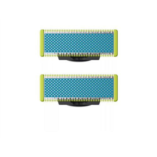 Philips , Replaceable blade (2 pcs) , QP225/50 OneBlade , Black/Green