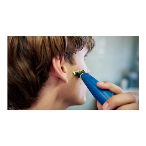 Philips , Replaceable blade (2 pcs) , QP225/50 OneBlade , Black/Green