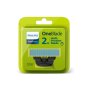 Philips , Replaceable blade (2 pcs) , QP225/50 OneBlade , Black/Green