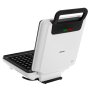 Mesko Waffle Maker , MS 3091 , 1800 W , Number of pastry 2 , Belgium , White