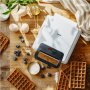 Mesko Waffle Maker , MS 3091 , 1800 W , Number of pastry 2 , Belgium , White