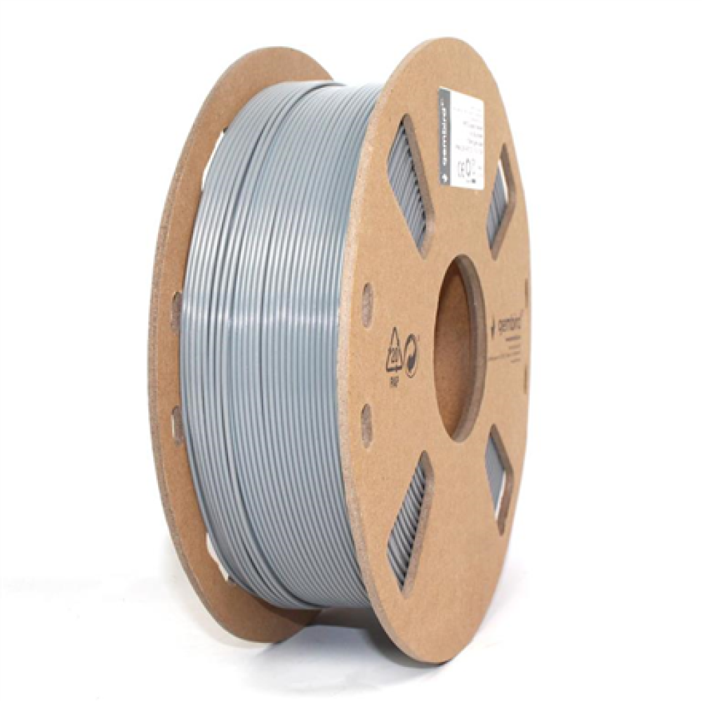 Gembird Filament, PETG, 1.75 mm, 1 kg , 3DP-PETG1.75-01-GR , PETG filament , Grey