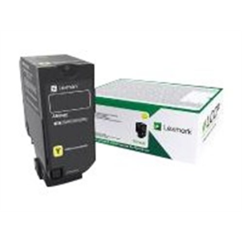 Lexmark Genuine High Capacity Yellow Return Programme 84C2HY0 Toner Cartridge , Lexmark Yellow