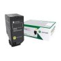 Lexmark Genuine High Capacity Yellow Return Programme 84C2HY0 Toner Cartridge , Lexmark Yellow