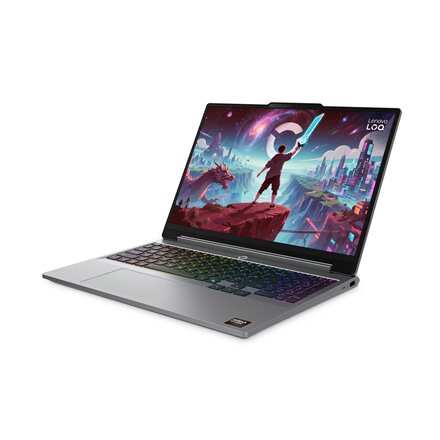 Lenovo , LOQ Essential 15ARP11 , Luna Grey , 15.6 , IPS , FHD , 1920 x 1080 pixels , 144 Hz , Anti-glare , AMD Ryzen 7 , 250 , 16 GB , SODIMM DDR5 , NVIDIA GeForce RTX 5060 , GDDR7 , 8 GB , Windows 11 Home , 802.11ax , Bluetooth version 5.2 , Keyboard lan