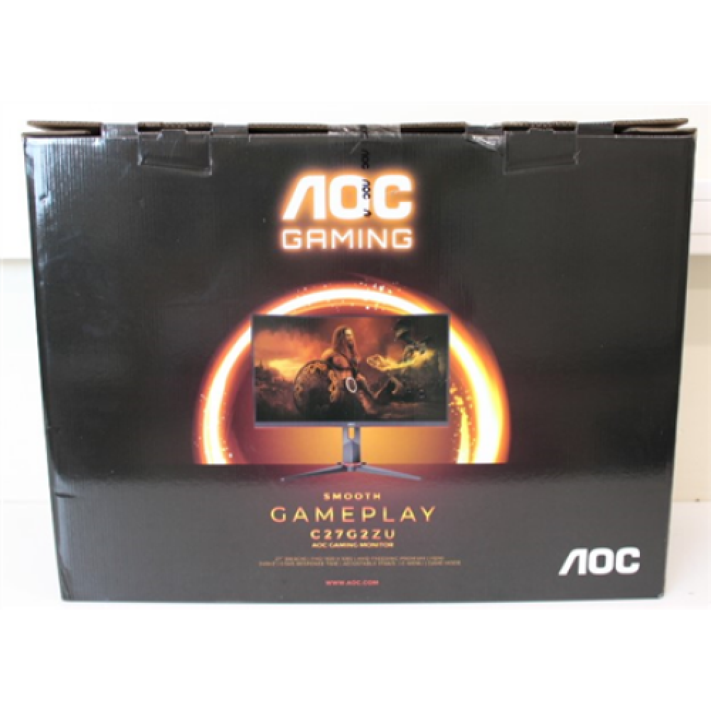 SALE OUT. AOC C27G2ZU 27“ 1920x1080/300 cd/m²/0,5 ms/DisplayPort HDMI USB 3.2, DAMAGED PACKAGING , AOC , C27G2ZU , 27 , VA , FHD , 16:9 , 240 Hz , 0.5 ms , 300 cd/m² , HDMI ports quantity 2 , Black , Warranty 36 month(s) , DAMAGED PACKAGING