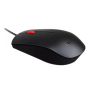 Lenovo Essential USB Wired Mouse, 1600 DPI, 1.8 m, 3 Buttons, Black , Lenovo , Essential USB Mouse , Optical sensor , wired , Black