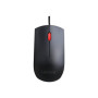 Lenovo Essential USB Wired Mouse, 1600 DPI, 1.8 m, 3 Buttons, Black , Lenovo , Essential USB Mouse , wired , Optical sensor , Black