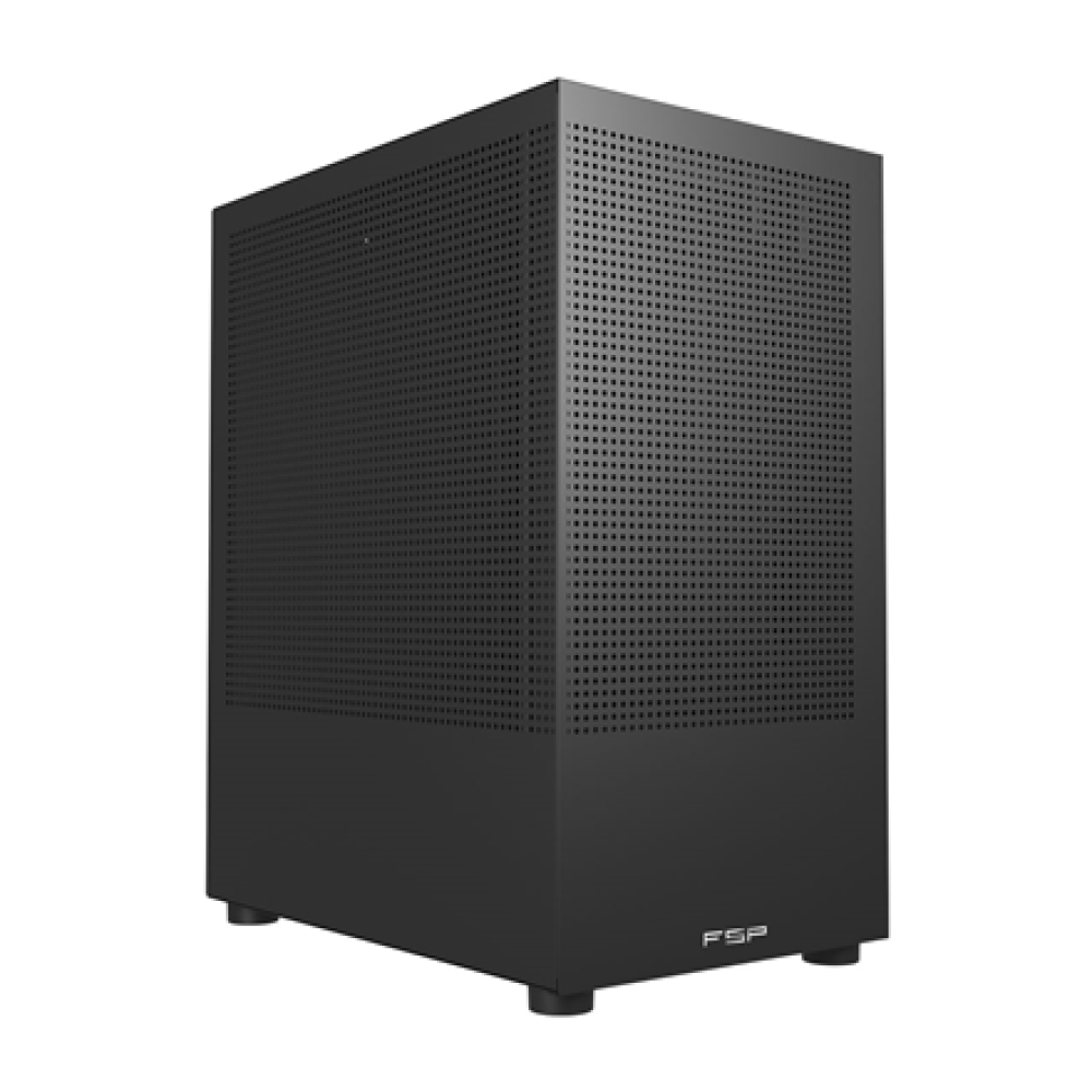 Fortron Case , S110-B , Black , M-ATX Mid Tower , Power supply included No