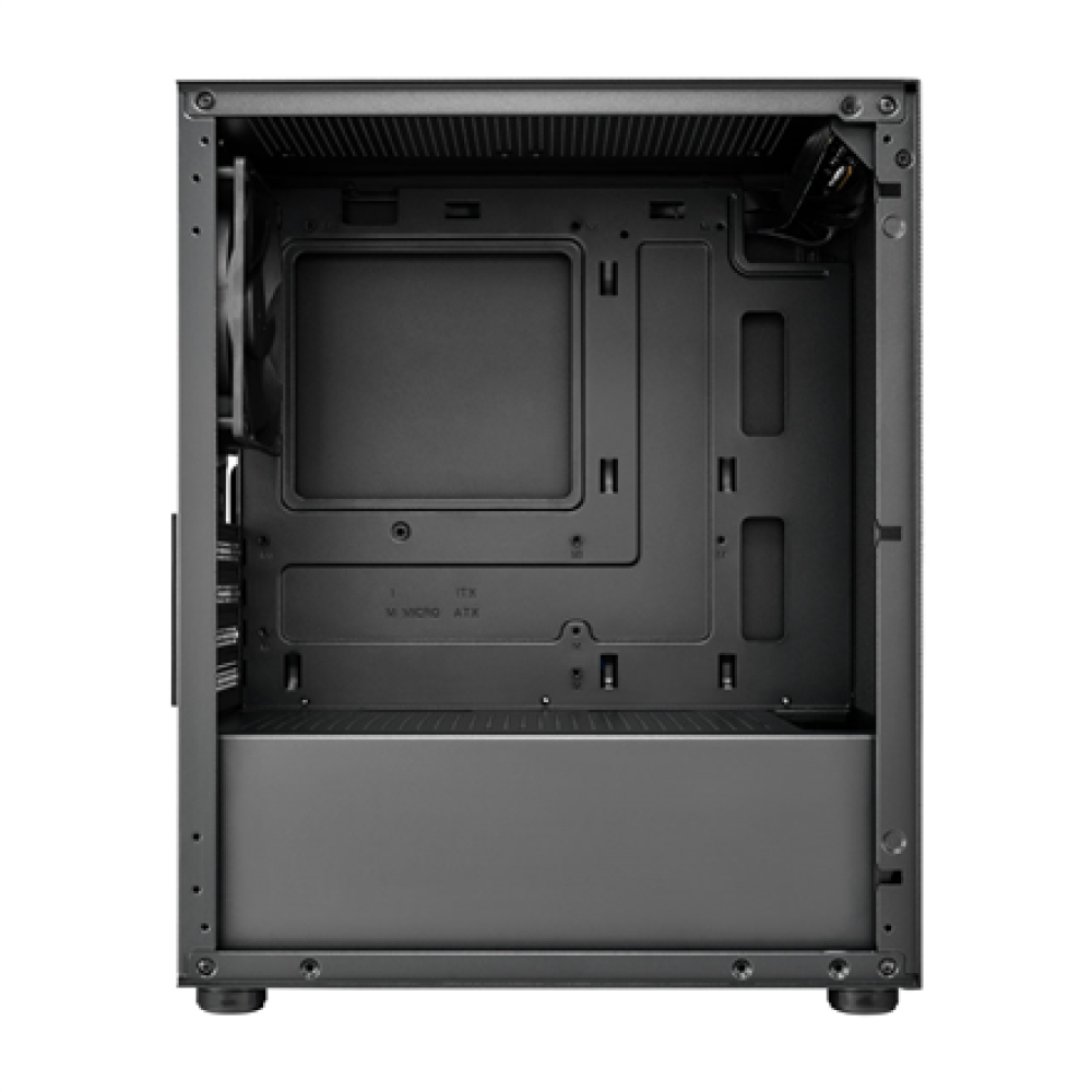 Fortron Case , S110-B , Black , M-ATX Mid Tower , Power supply included No