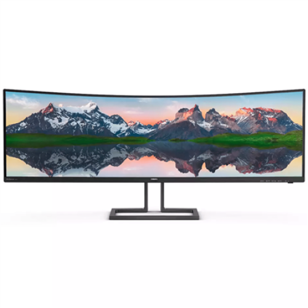 Philips SuperWide Curved LCD display 498P9Z/00 48.8 VA Dual QHD 32:9 4 ms 550 cd/m² Audio out 165 Hz HDMI ports quantity 3