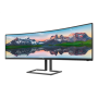 Philips SuperWide Curved LCD display 498P9Z/00 48.8 VA Dual QHD 32:9 4 ms 550 cd/m² Audio out 165 Hz HDMI ports quantity 3