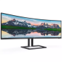 Philips SuperWide Curved LCD display 498P9Z/00 48.8 VA Dual QHD 32:9 4 ms 550 cd/m² Audio out 165 Hz HDMI ports quantity 3