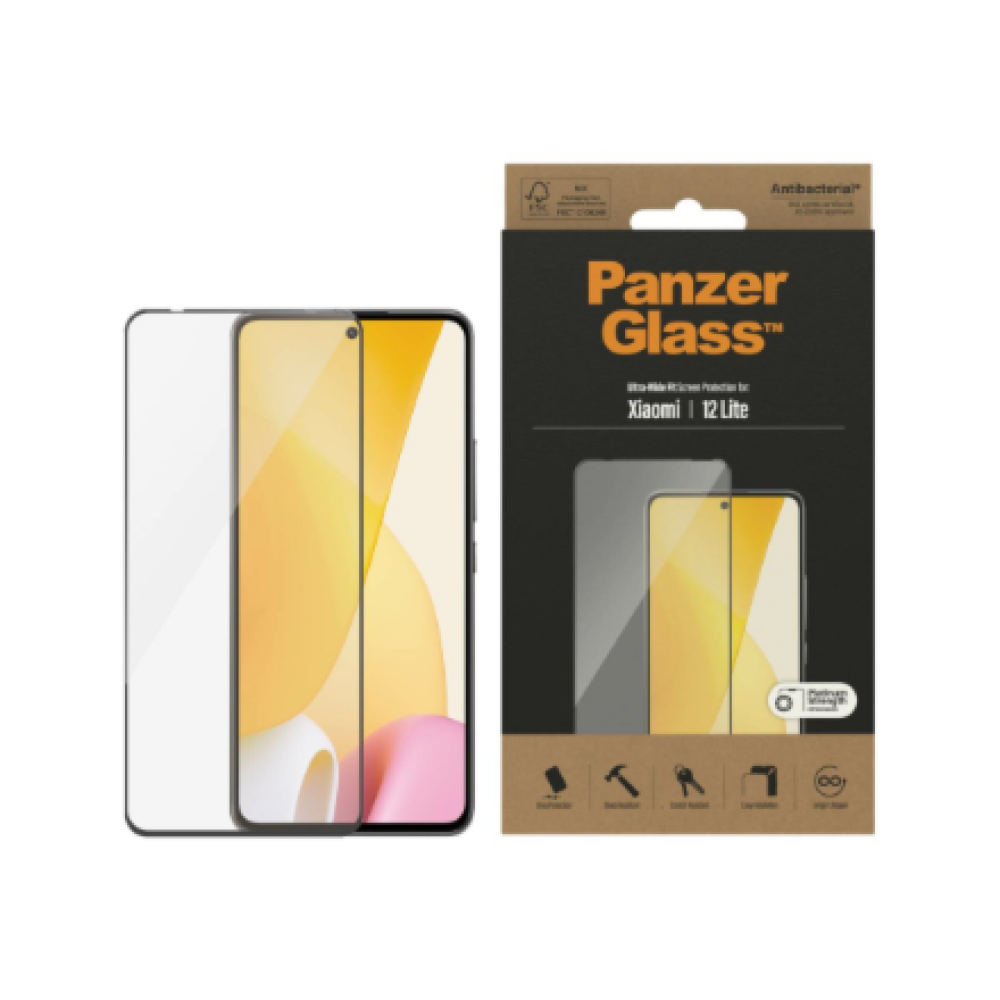 PanzerGlass , Screen protector , Xiaomi , 12 Lite , Case friendly