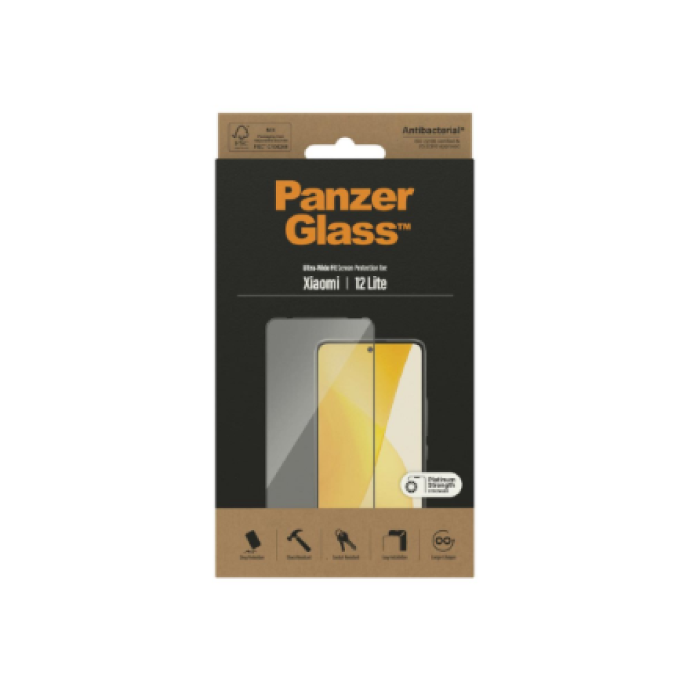 PanzerGlass , Screen protector , Xiaomi , 12 Lite , Case friendly