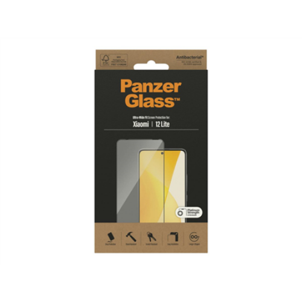 PanzerGlass , Screen protector , Xiaomi , 12 Lite , Case friendly