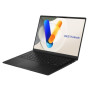 Asus Vivobook S 14 OLED M5406WA-PP061W , Neutral Black , 14 , OLED , 3K , 2880 x 1800 pixels , Glossy , AMD Ryzen AI 9 , 365 , 24 GB , LPDDR5X , Solid-state drive capacity 1000 GB , AMD Radeon 880M Graphics , Windows 11 Home , 802.11ax , Bluetooth version