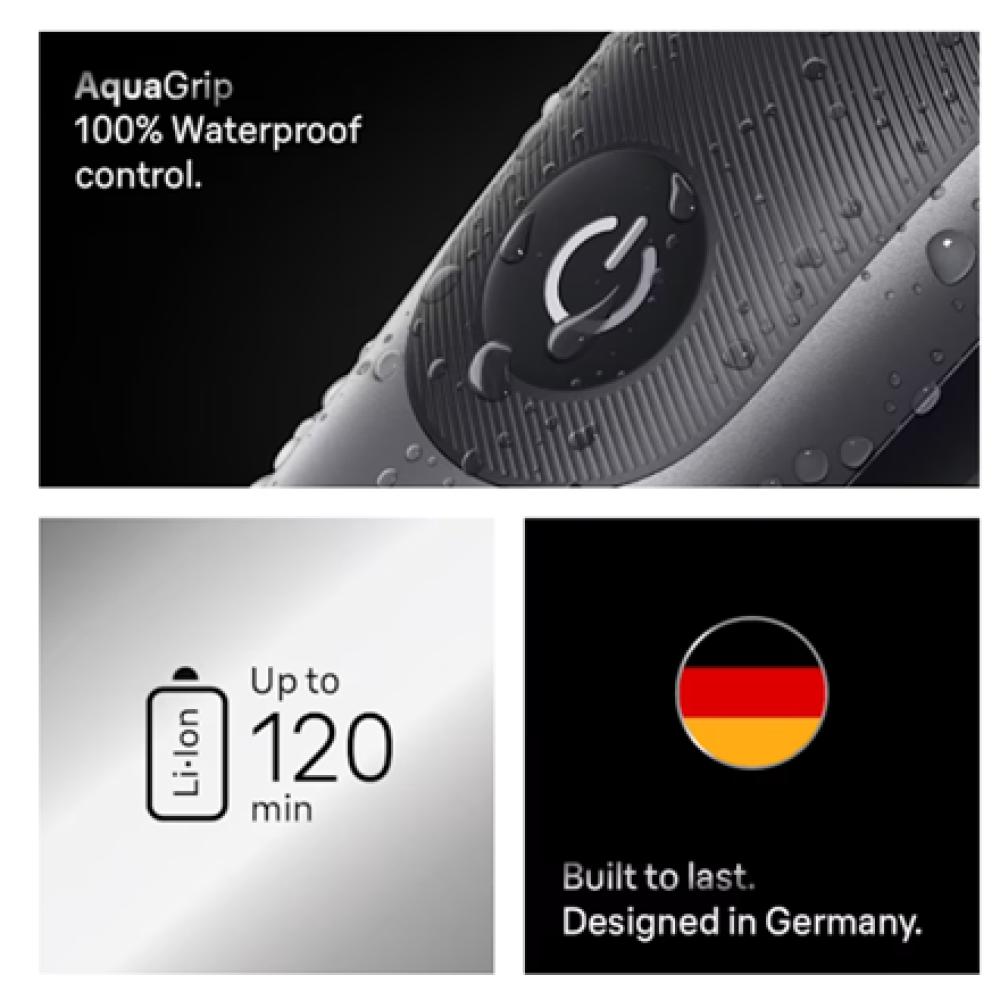 Braun 13in1 Grooming Kit , All-in-One Series 7 AIO7560 , Cordless , Number of length steps 14 , Black/Grey