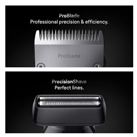 Braun 13in1 Grooming Kit , All-in-One Series 7 AIO7560 , Cordless , Number of length steps 14 , Black/Grey
