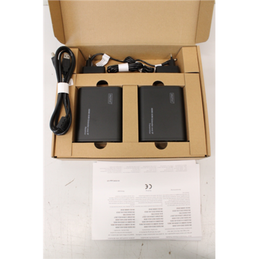 SALE OUT. DIGITUS HDMI KVM Extender over IP, Set, DEMO , Digitus , HDMI KVM Extender over IP, Set , DS-55202 , DEMO