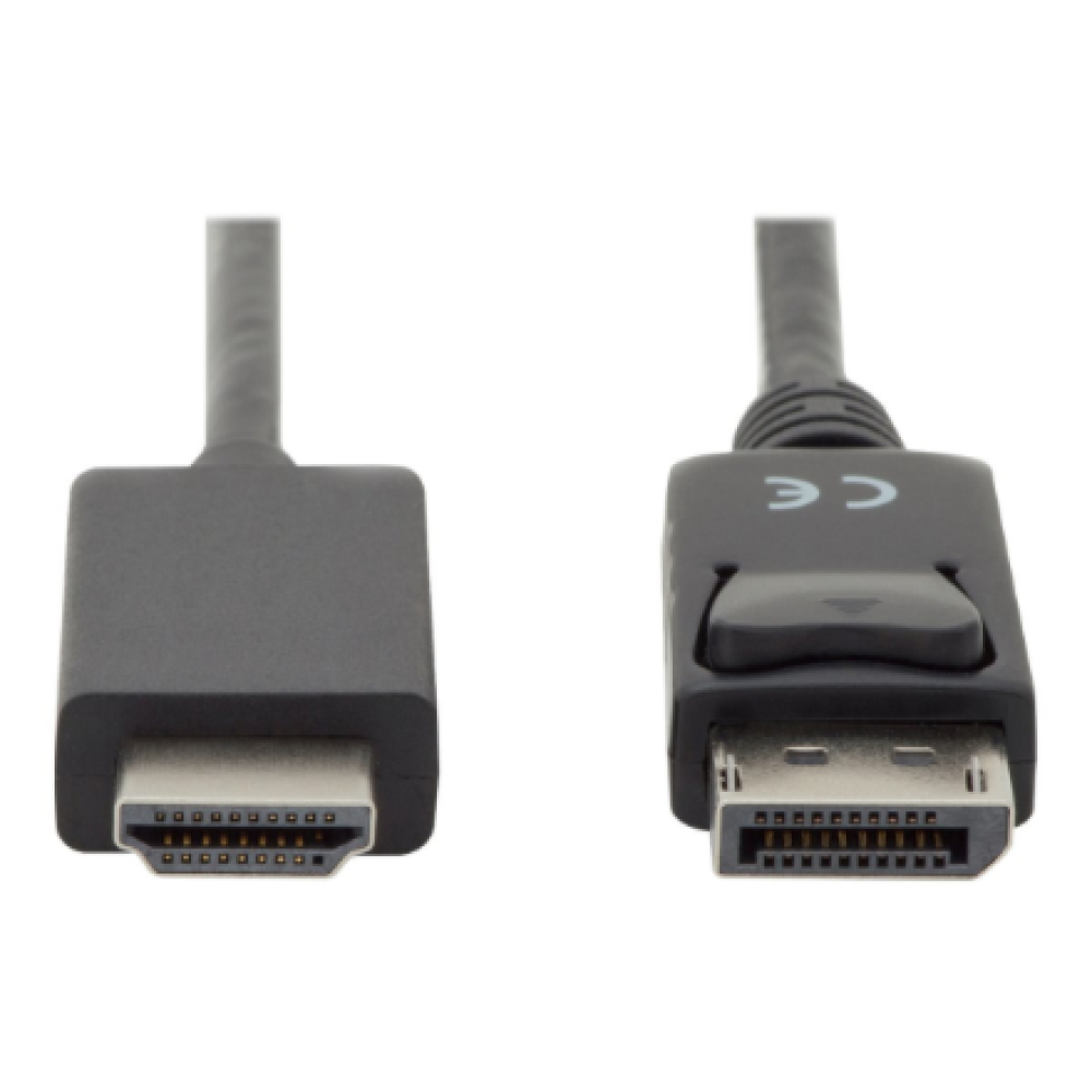Digitus Adapter Cable, DP - HDMI type A , DisplayPort to HDMI , 2 m