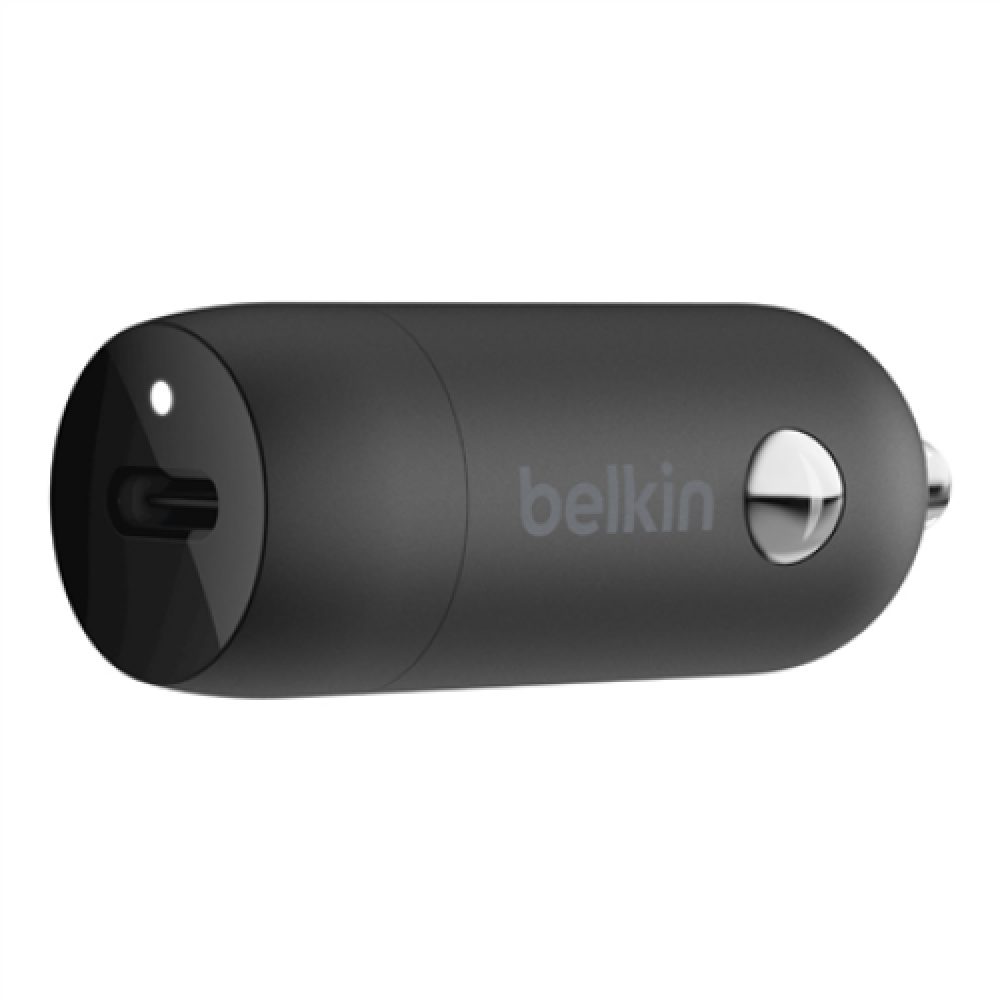 Belkin 20W USB-C PD Car Charger + USB-C to Lightning Cable BOOST CHARGE Black