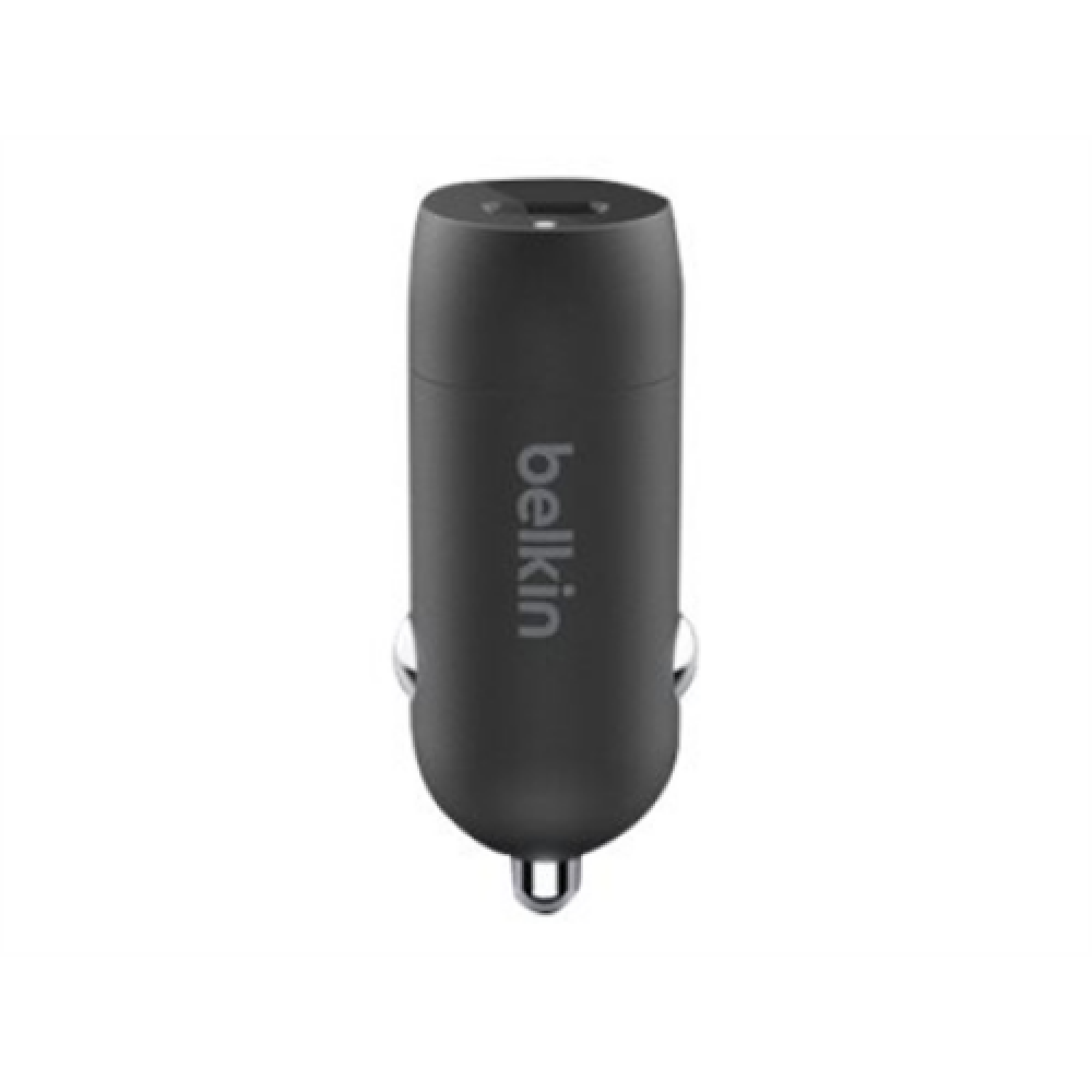 Belkin 20W USB-C PD Car Charger + USB-C to Lightning Cable BOOST CHARGE Black