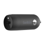 Belkin 20W USB-C PD Car Charger + USB-C to Lightning Cable BOOST CHARGE Black