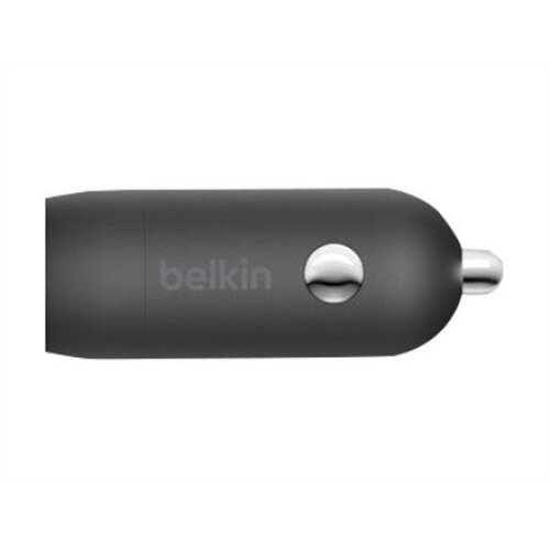 Belkin 20W USB-C PD Car Charger + USB-C to Lightning Cable BOOST CHARGE Black