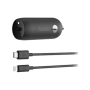 Belkin 20W USB-C PD Car Charger + USB-C to Lightning Cable BOOST CHARGE Black