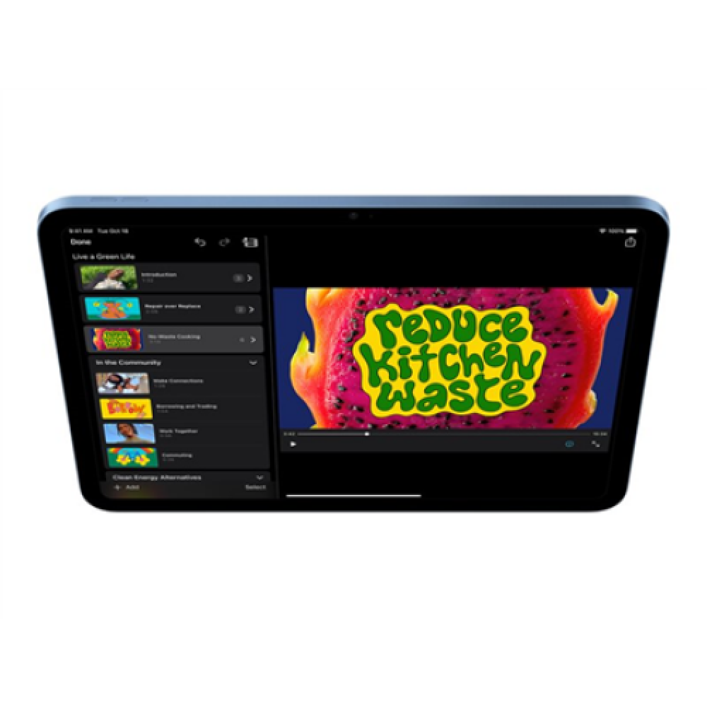 iPad 10.9 Wi-Fi + Cellular 256GB - Blue 10th Gen , Apple